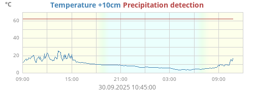 Temperature +10cm