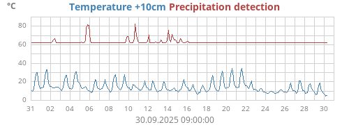 Temperature +10cm